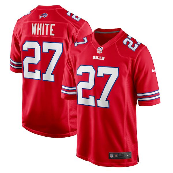 Men Buffalo Bills 27 Tre Davious White Nike Red Game Player NFL Jersey